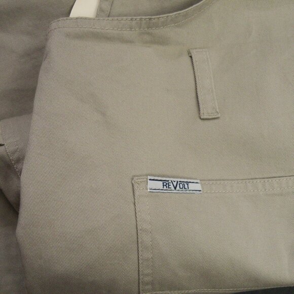 NWT Vintage 90’s khaki Revolt overalls plus size 26 - Picture 7 of 9